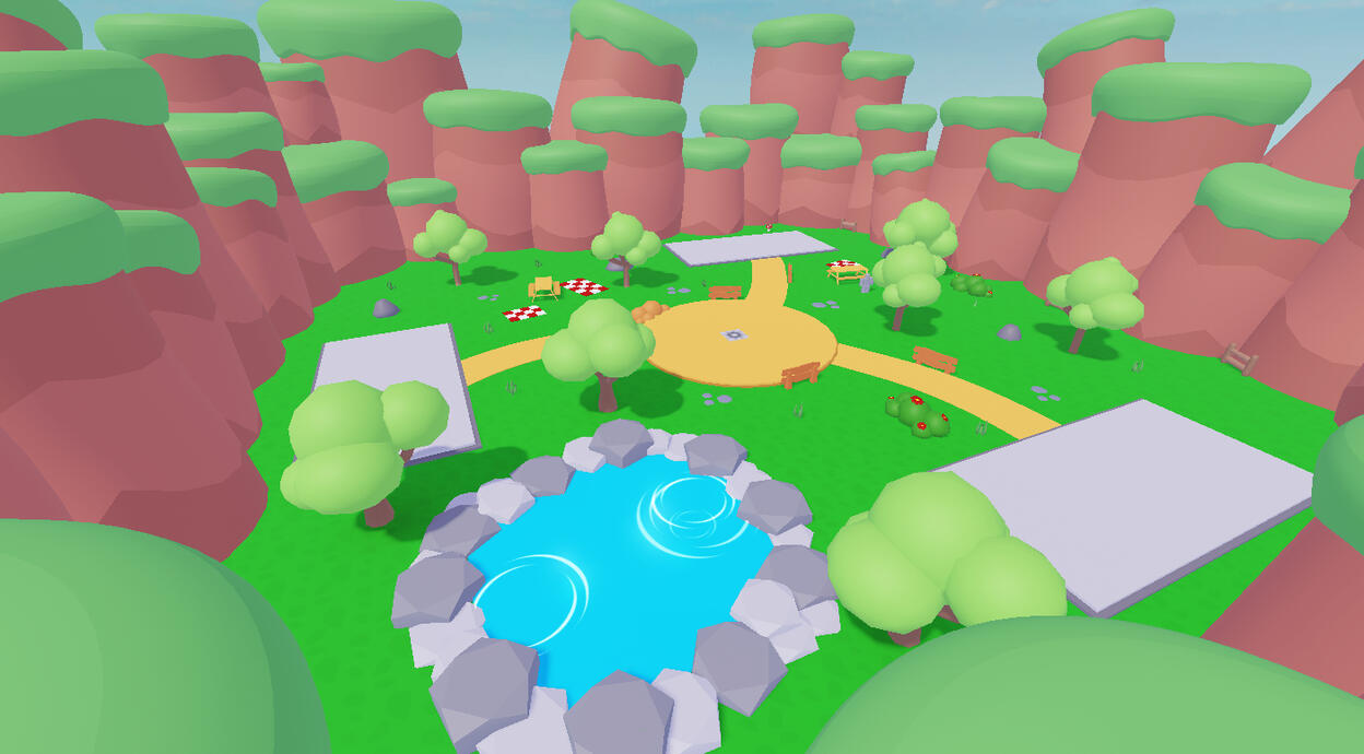 Map Low Poly Camping