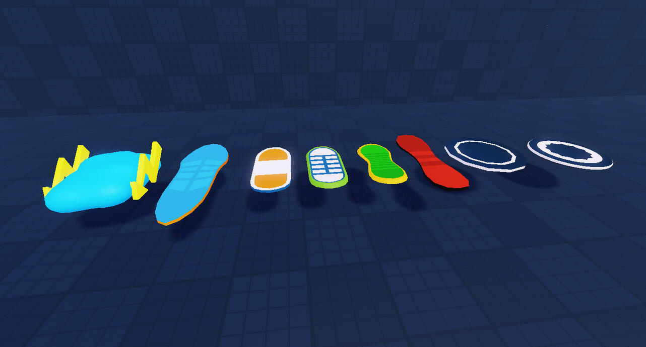 Hoverboard Low Poly