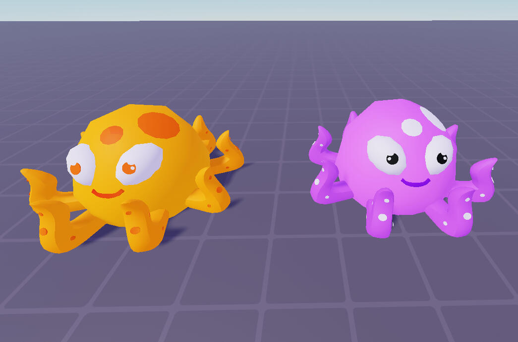 Octopus Low Poly