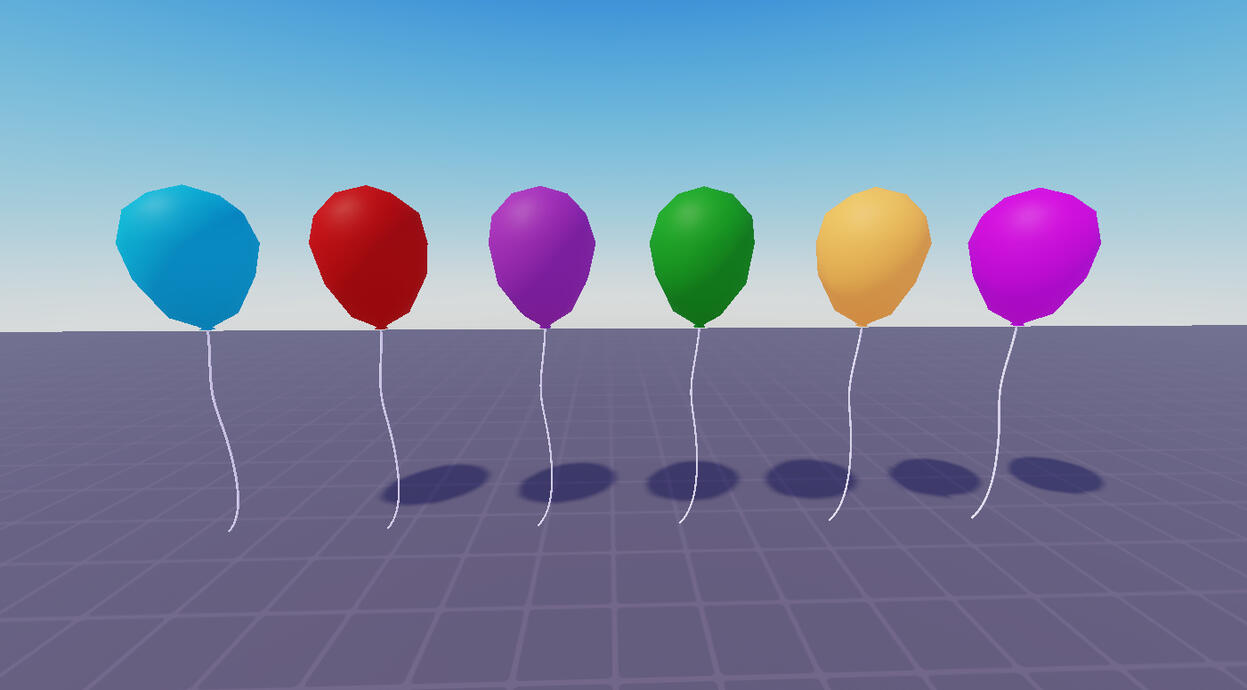 Balloon Low Poly